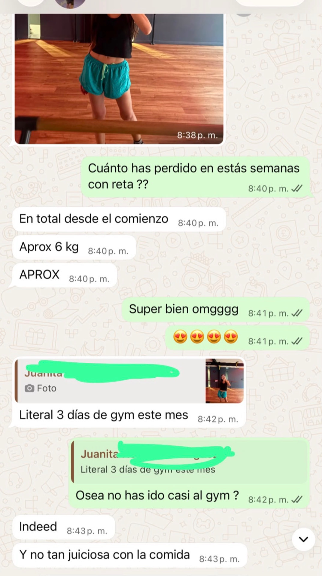 Clienta reporta 6 kilos menos con Retatrutide