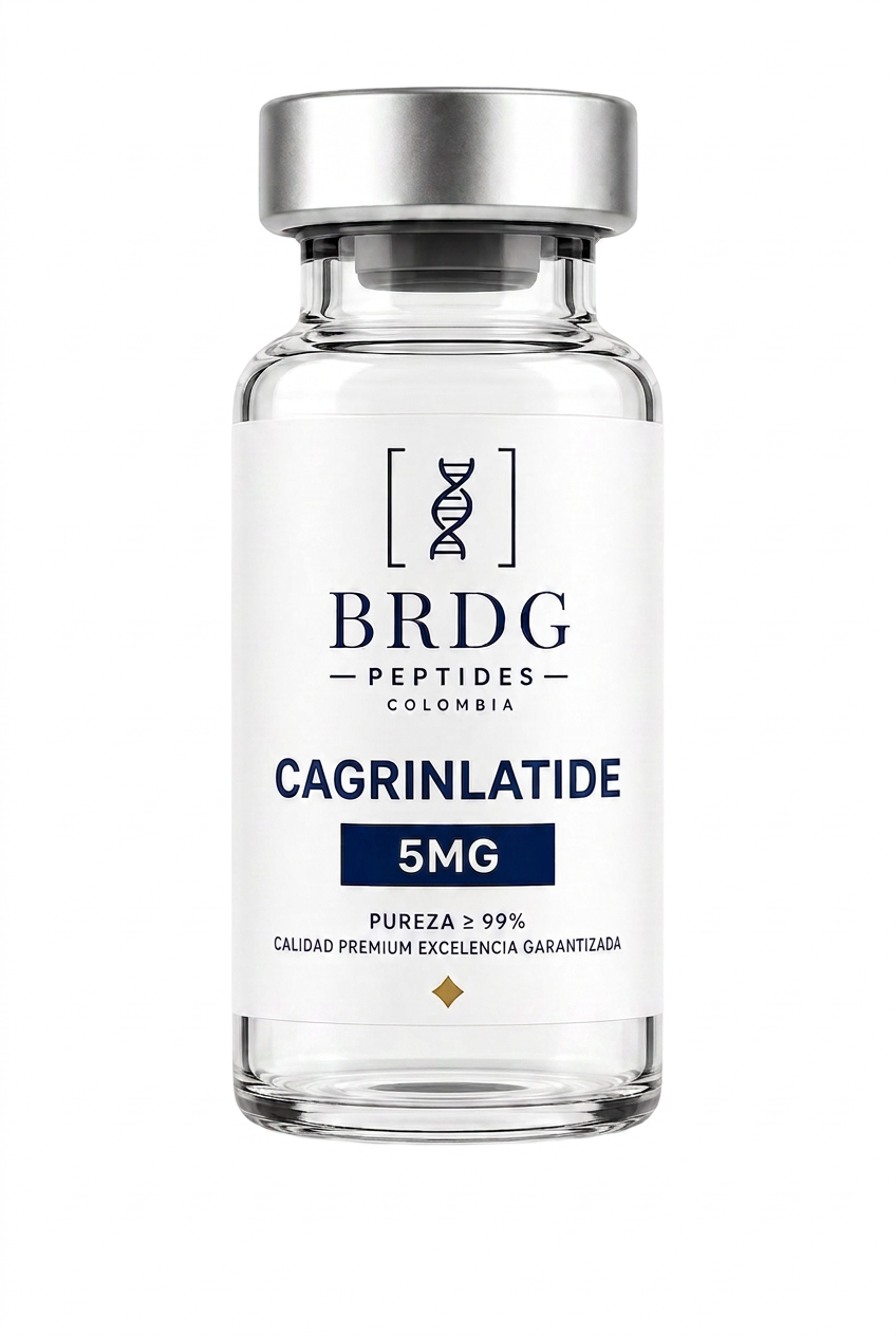 Frasco Cagrinlatide 5 mg — Bridge Peptides Colombia