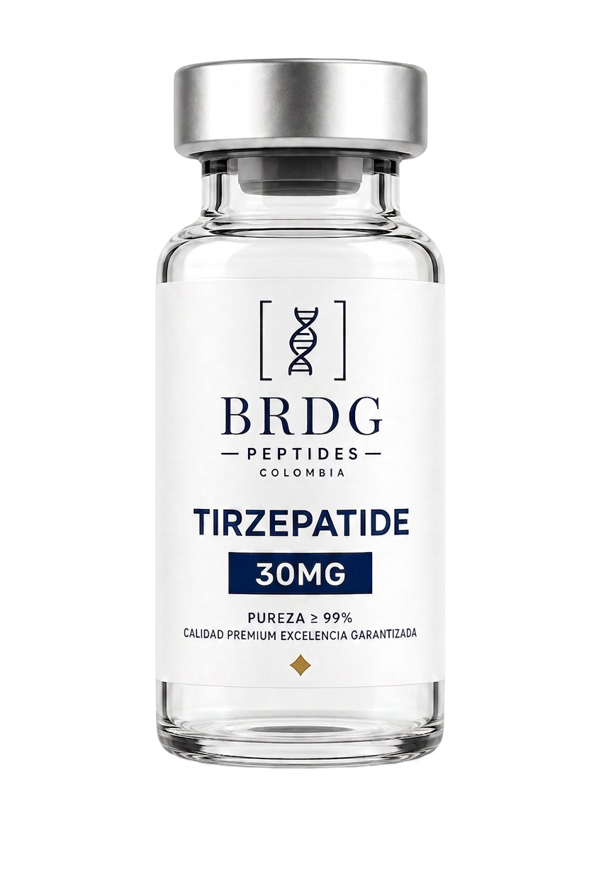 Frasco Tirzepatide 30 mg — Bridge Peptides Colombia